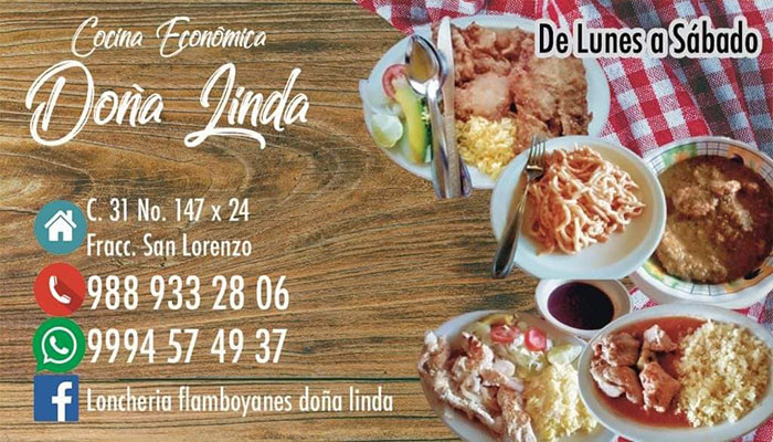 Los Flamboyanes "Cocina Económica Doña Linda"