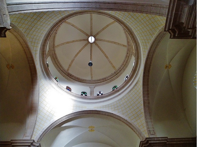 Vista de la cúpula interior